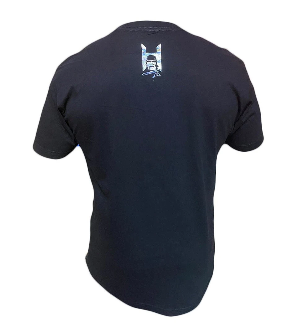 Hogan's Beach Shop CLOTHING Split Hogan Face Black Tee 2 Hogan's Beach Shop CLOTHING Split Hogan Face Black Tee