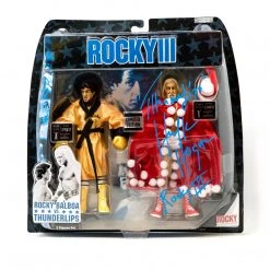 Hogan's Beach Shop Hulk Hogan Signed Thunderlips Action Figure Set