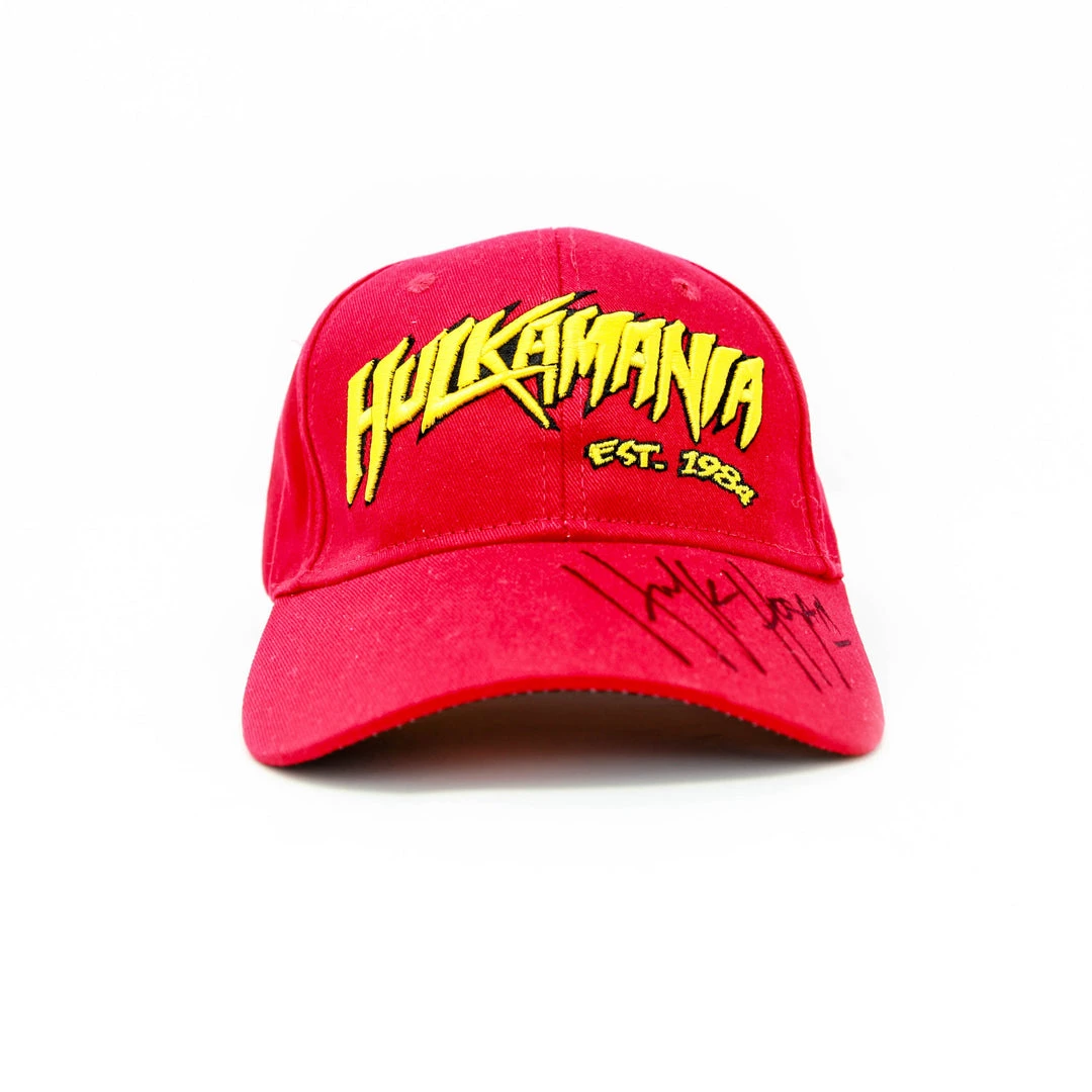 Hogan's Beach Shop AUTOGRAPHED APPAREL Hulk Hogan Signed Hulkamania FlexFit Baseball Hat 1 Hogan's Beach Shop AUTOGRAPHED APPAREL Hulk Hogan Signed Hulkamania FlexFit Baseball Hat