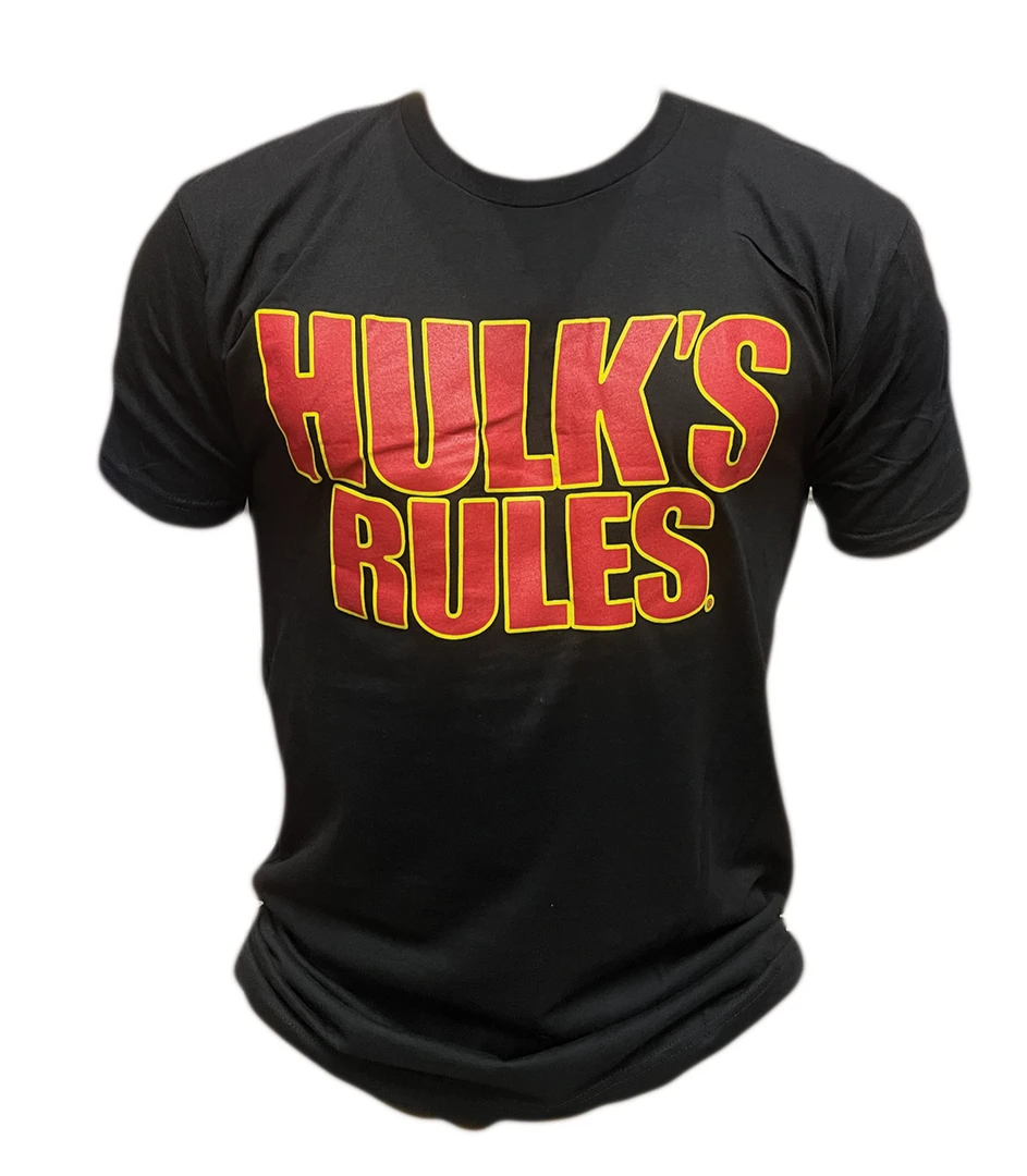 Hogan's Beach Shop Black Hulks Rules Shirt CLOTHING 1 Hogan's Beach Shop Black Hulks Rules Shirt CLOTHING