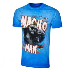 Hogan's Beach Shop Macho Man Randy Savage "Cream Of The Crop" Vintage Wash Tee CLOTHING