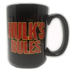 Hulk Hogan's Wrestling Shop COFFEE MUGS Hulk's Rules Mug