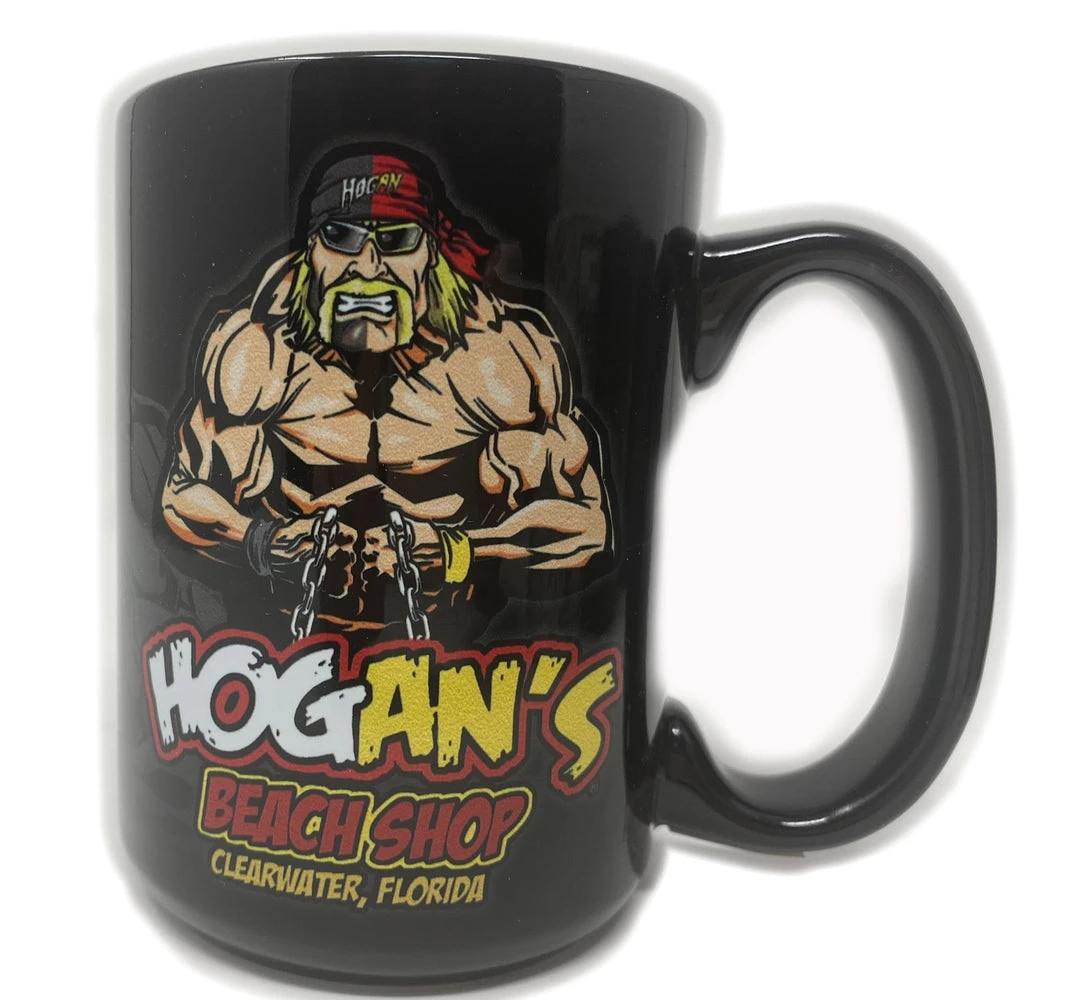 Hulk Hogan's Wrestling Shop Split Face Mug COFFEE MUGS 1 Hulk Hogan's Wrestling Shop Split Face Mug COFFEE MUGS