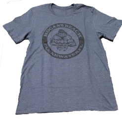 Hogan's Beach Shop HBS Circle Crab Navy Tee