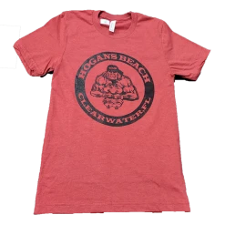 Hogan's Beach Shop CLOTHING HBS Circle Crab Red Tee