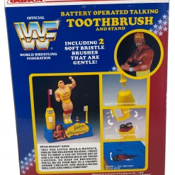 Hogan's Beach Shop WWF LJN Hasboro Wrestling SuperStars Battery Operated Toothbrush Signes AUTOGRAPHED TOYS & FIGURES