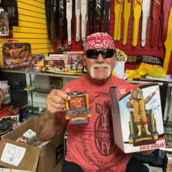 Hogan's Beach Shop AUTOGRAPHED TOYS & FIGURES WWE Hulk Hogan Autographed Bobblehead
